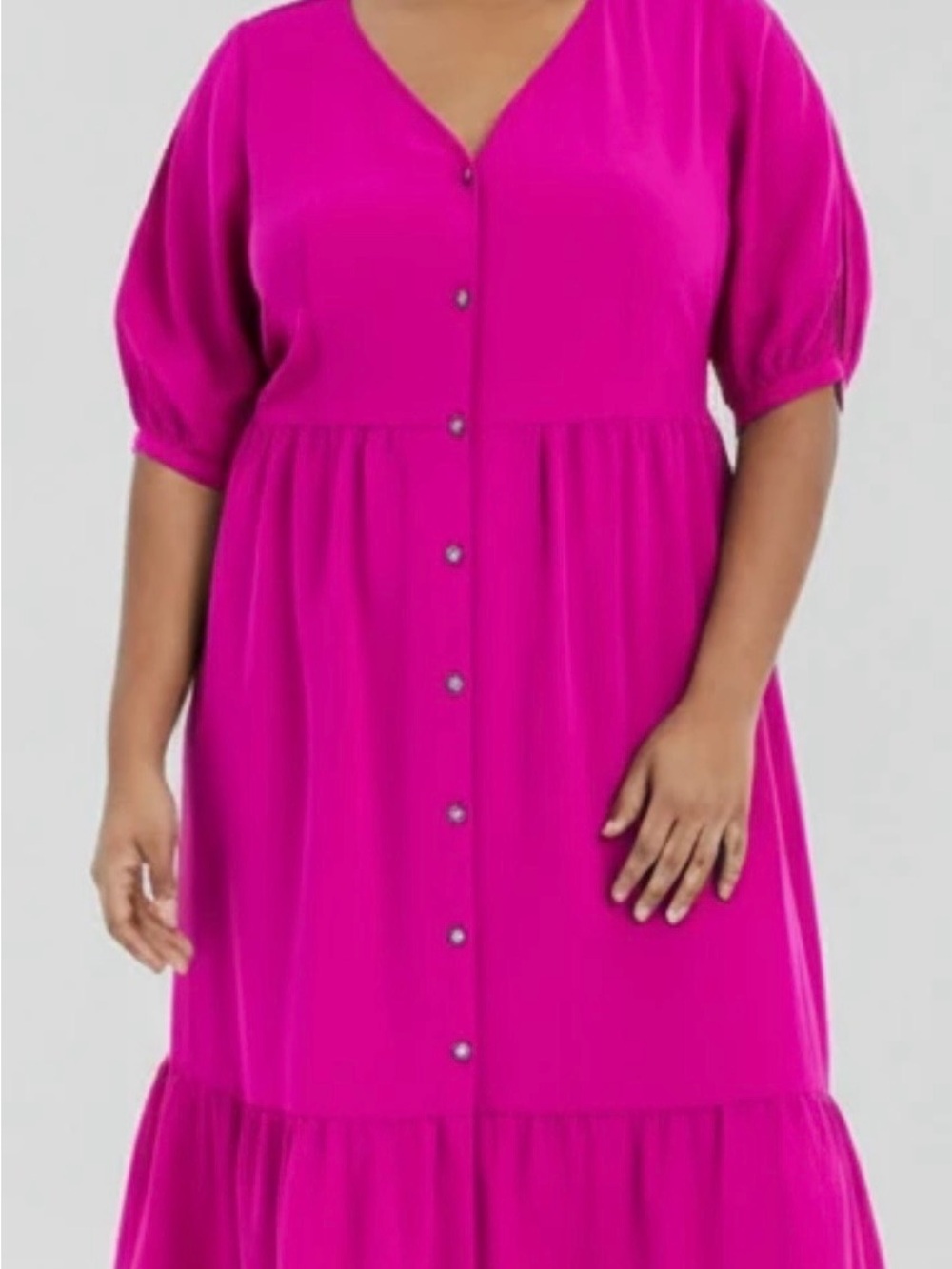 Two women’s lightweight cotton gauzy midi dresses xl - Picture 2 of 6